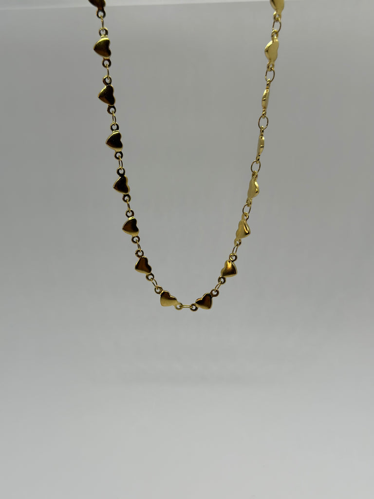 Malachite Beads Chain Multilayer Necklace - Priceless Beads