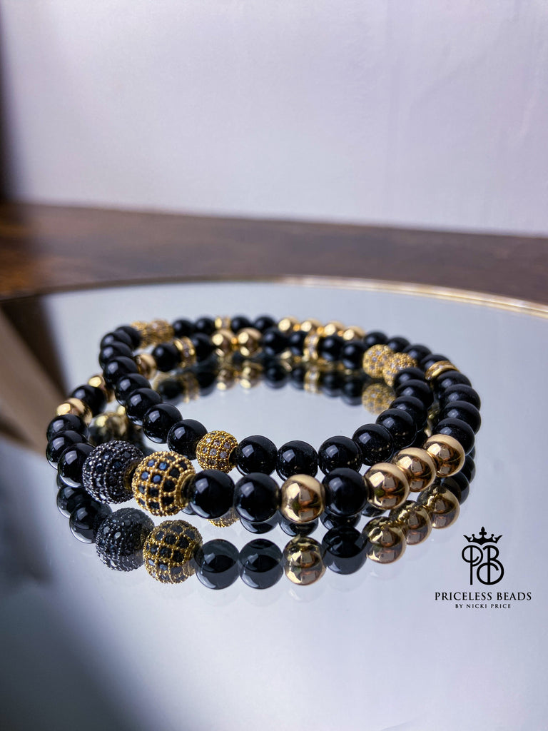 Double Tour Bead Bracelet | Double Bead Bracelet | Priceless Beads