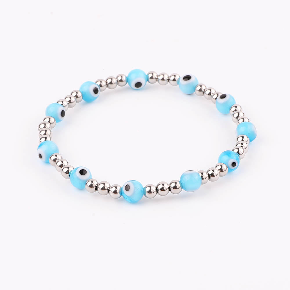 Blue Evil Eye Bracelet | Blue Eye Bracelet | Priceless Beads