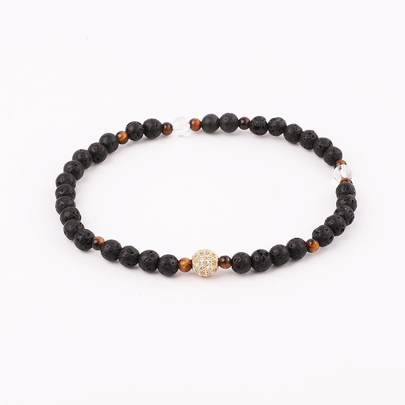 Eagle Eye Bracelet | Lava Bead Bracelet | Priceless Beads